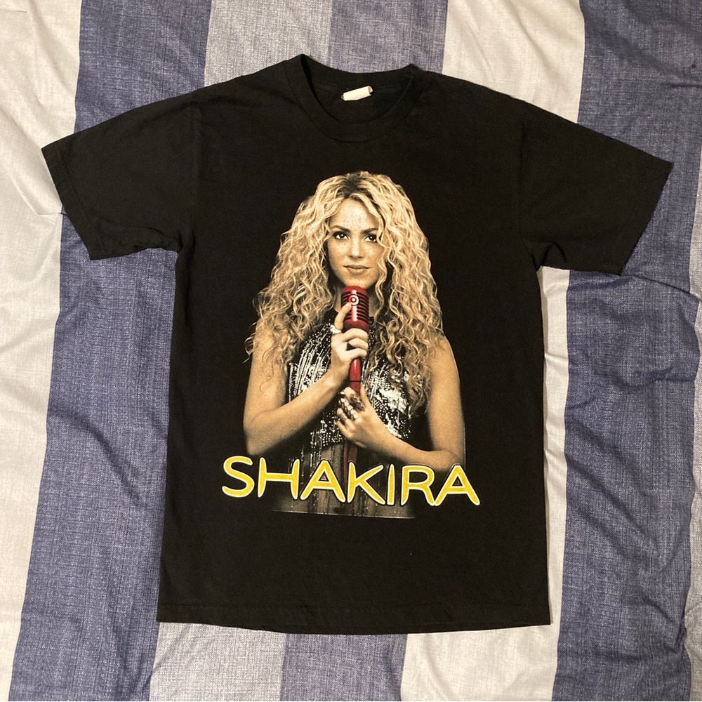 Shakira El Dorado Concert Tour 2018 T Shirt Sz S Black